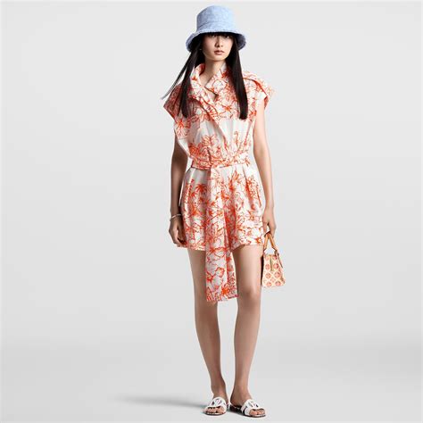 louis vuitton tropical|Tropical Floral Shirt Dress .